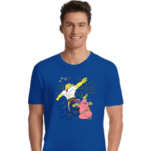 Load image into Gallery viewer, Daily_Deal_Shirts Premium Shirts, Unisex / Small / Royal Blue Sponge Knight Returns