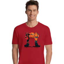 Load image into Gallery viewer, Secret_Shirts Premium Shirts, Unisex / Small / Red Farewell Fist Bump