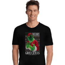 Load image into Gallery viewer, Daily_Deal_Shirts Premium Shirts, Unisex / Small / Black Merry Grouchmas Ugly Sweater