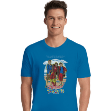 Load image into Gallery viewer, Shirts Premium Shirts, Unisex / Small / Sapphire Weekend at Tony's