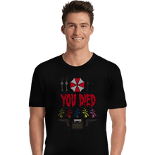 Load image into Gallery viewer, Shirts Premium Shirts, Unisex / Small / Black You Died
