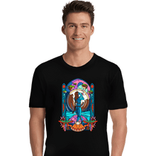 Load image into Gallery viewer, Daily_Deal_Shirts Premium Shirts, Unisex / Small / Black Stained Glass Paradise