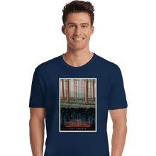 Load image into Gallery viewer, Shirts Premium Shirts, Unisex / Small / Navy Visit the Upside Down