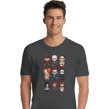 Load image into Gallery viewer, Daily_Deal_Shirts Premium Shirts, Unisex / Small / Charcoal Chibi Horror
