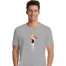 Load image into Gallery viewer, Shirts Premium Shirts, Unisex / Small / Sports Grey Shrimp On The Barbie