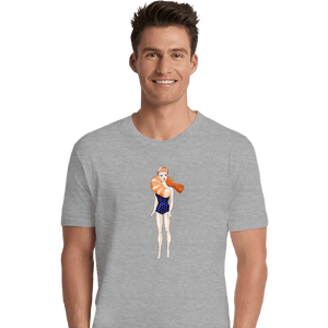 Shirts Premium Shirts, Unisex / Small / Sports Grey Shrimp On The Barbie