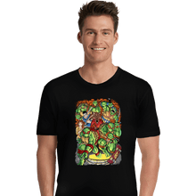 Load image into Gallery viewer, Daily_Deal_Shirts Premium Shirts, Unisex / Small / Black Pizza Fights And Stories
