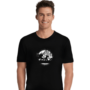 Daily_Deal_Shirts Premium Shirts, Unisex / Small / Black Moonlight Digivolution