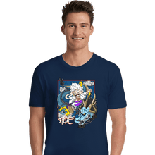 Load image into Gallery viewer, Secret_Shirts Premium Shirts, Unisex / Small / Navy Dragon Fight