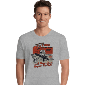 Daily_Deal_Shirts Premium Shirts, Unisex / Small / Sports Grey Red Ryder Blaster
