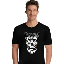 Load image into Gallery viewer, Daily_Deal_Shirts Premium Shirts, Unisex / Small / Black More Brains!