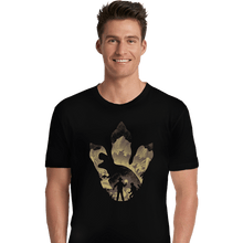 Load image into Gallery viewer, Daily_Deal_Shirts Premium Shirts, Unisex / Small / Black T-Rex Footprint

