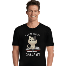 Load image into Gallery viewer, Shirts Premium Shirts, Unisex / Small / Black Fluent Sarcasm