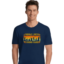 Load image into Gallery viewer, Daily_Deal_Shirts Premium Shirts, Unisex / Small / Navy Middle Earth Hiking Club