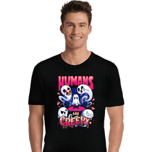 Load image into Gallery viewer, Daily_Deal_Shirts Premium Shirts, Unisex / Small / Black Ghost View Of Humanity