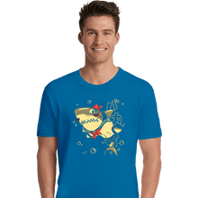 Load image into Gallery viewer, Shirts Premium Shirts, Unisex / Small / Sapphire Tsundere Shark