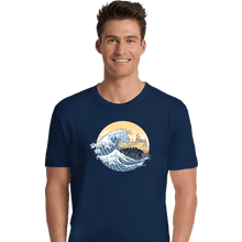 Load image into Gallery viewer, Daily_Deal_Shirts Premium Shirts, Unisex / Small / Navy The Great Wave of the Ringwraiths