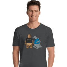 Load image into Gallery viewer, Daily_Deal_Shirts Premium Shirts, Unisex / Small / Charcoal Stupid Kaijus!