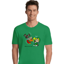 Load image into Gallery viewer, Shirts Premium Shirts, Unisex / Small / Irish Green The Triforge Gag
