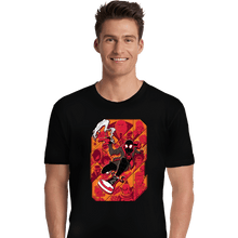 Load image into Gallery viewer, Secret_Shirts Premium Shirts, Unisex / Small / Black Miles Verse