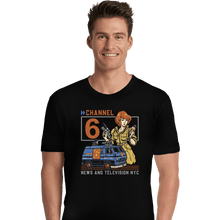 Load image into Gallery viewer, Daily_Deal_Shirts Premium Shirts, Unisex / Small / Black Channel 6 News