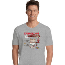 Load image into Gallery viewer, Shirts Premium Shirts, Unisex / Small / Sports Grey Dungeons And Cats