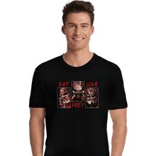 Load image into Gallery viewer, Daily_Deal_Shirts Premium Shirts, Unisex / Small / Black Eat Prey Love