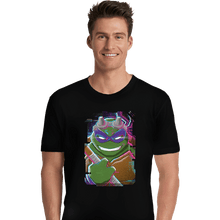 Load image into Gallery viewer, Daily_Deal_Shirts Premium Shirts, Unisex / Small / Black Glitch Donatello
