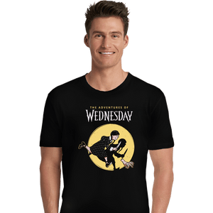 Daily_Deal_Shirts Premium Shirts, Unisex / Small / Black The Adventures Of Wednesday