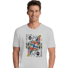 Load image into Gallery viewer, Shirts Premium Shirts, Unisex / Small / White Quinn of Clubs