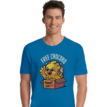 Load image into Gallery viewer, Shirts Premium Shirts, Unisex / Small / Sapphire Adopt A Chocobo