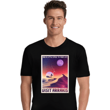 Load image into Gallery viewer, Secret_Shirts Premium Shirts, Unisex / Small / Black Planet Arrakis