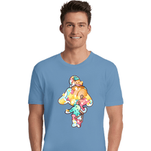 Load image into Gallery viewer, Shirts Premium Shirts, Unisex / Small / Powder Blue Magical Silhouettes - Isabelle