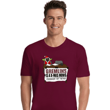 Load image into Gallery viewer, Shirts Premium Shirts, Unisex / Small / Maroon Gremlins Is A Christmas Movie