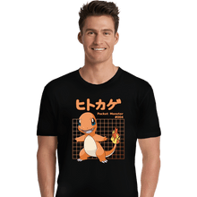 Load image into Gallery viewer, Sold_Out_Shirts Premium Shirts, Unisex / Small / Black Charmander X-Ray