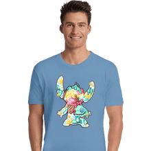 Load image into Gallery viewer, Shirts Premium Shirts, Unisex / Small / Powder Blue Magical Silhouettes - Stitch