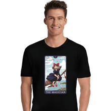 Load image into Gallery viewer, Daily_Deal_Shirts Premium Shirts, Unisex / Small / Black Tarot Ghibli The Magician