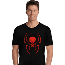 Load image into Gallery viewer, Daily_Deal_Shirts Premium Shirts, Unisex / Small / Black Spider Skull