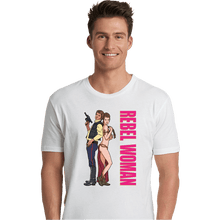 Load image into Gallery viewer, Daily_Deal_Shirts Premium Shirts, Unisex / Small / White Rebel Woman