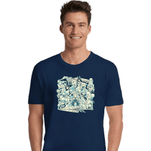 Load image into Gallery viewer, Shirts Premium Shirts, Unisex / Small / Navy Blade Resonance