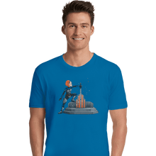 Load image into Gallery viewer, Shirts Premium Shirts, Unisex / Small / Sapphire Darksaber In The Stone