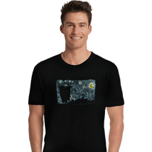 Load image into Gallery viewer, Shirts Premium Shirts, Unisex / Small / Black Starry DireWolf