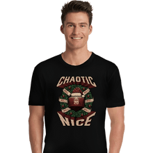 Load image into Gallery viewer, Shirts Premium Shirts, Unisex / Small / Black Chaotic Nice Christmas