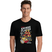 Load image into Gallery viewer, Secret_Shirts Premium Shirts, Unisex / Small / Black Khorne Flakes