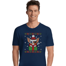 Load image into Gallery viewer, Shirts Premium Shirts, Unisex / Small / Navy Pet Christmas