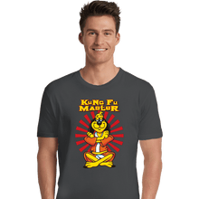 Load image into Gallery viewer, Daily_Deal_Shirts Premium Shirts, Unisex / Small / Charcoal Kung Fu Master