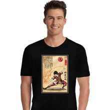 Load image into Gallery viewer, Daily_Deal_Shirts Premium Shirts, Unisex / Small / Black Fire Nation Master Woodblock
