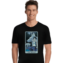 Load image into Gallery viewer, Daily_Deal_Shirts Premium Shirts, Unisex / Small / Black Tarot Ghibli The Moon