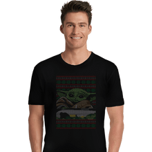 Load image into Gallery viewer, Shirts Premium Shirts, Unisex / Small / Black Baby Yoda Ugly Sweater
