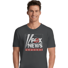 Load image into Gallery viewer, Shirts Premium Shirts, Unisex / Small / Charcoal Faux News